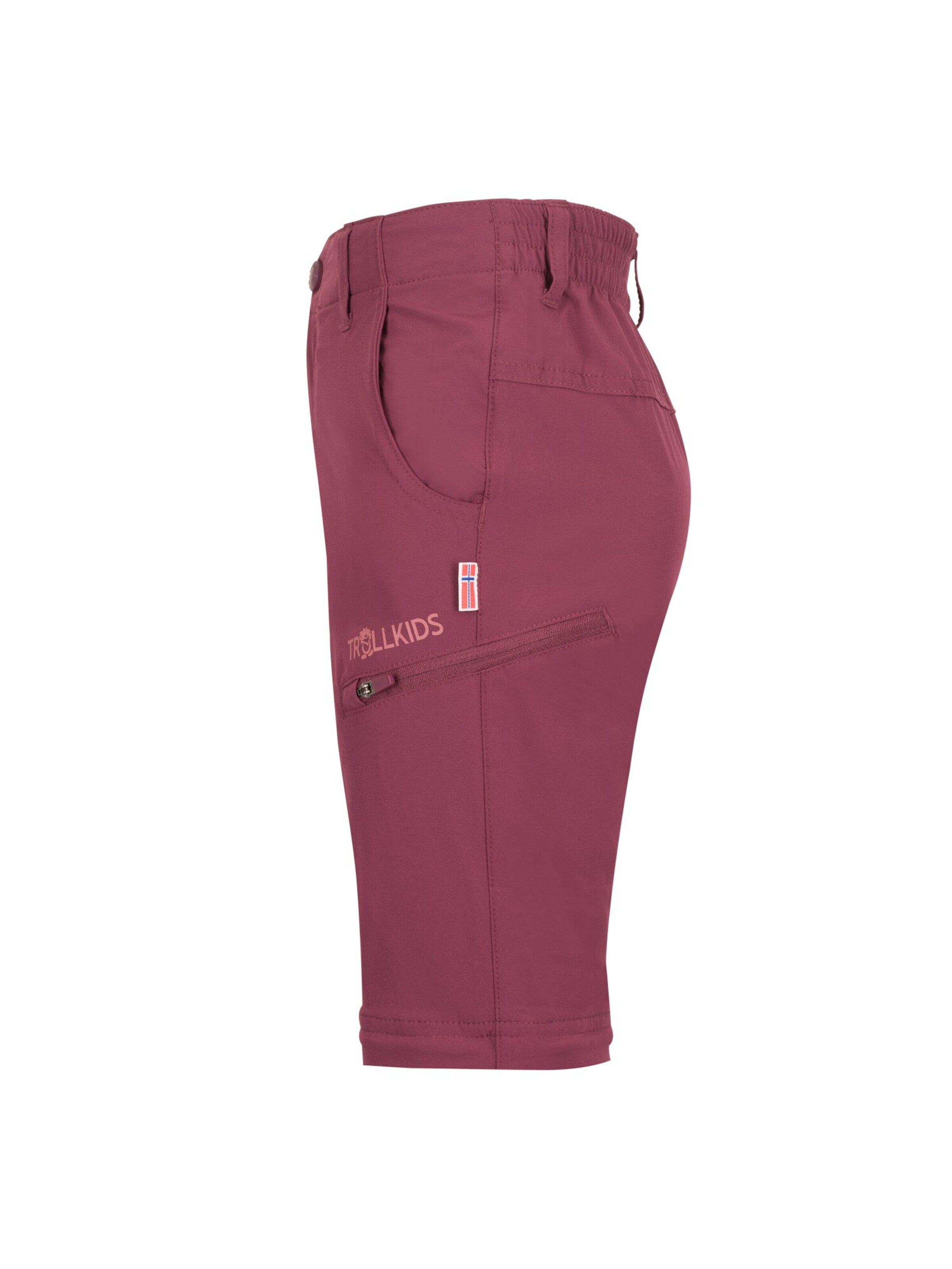 TROLLKIDS Regular Workout Pants in Red
