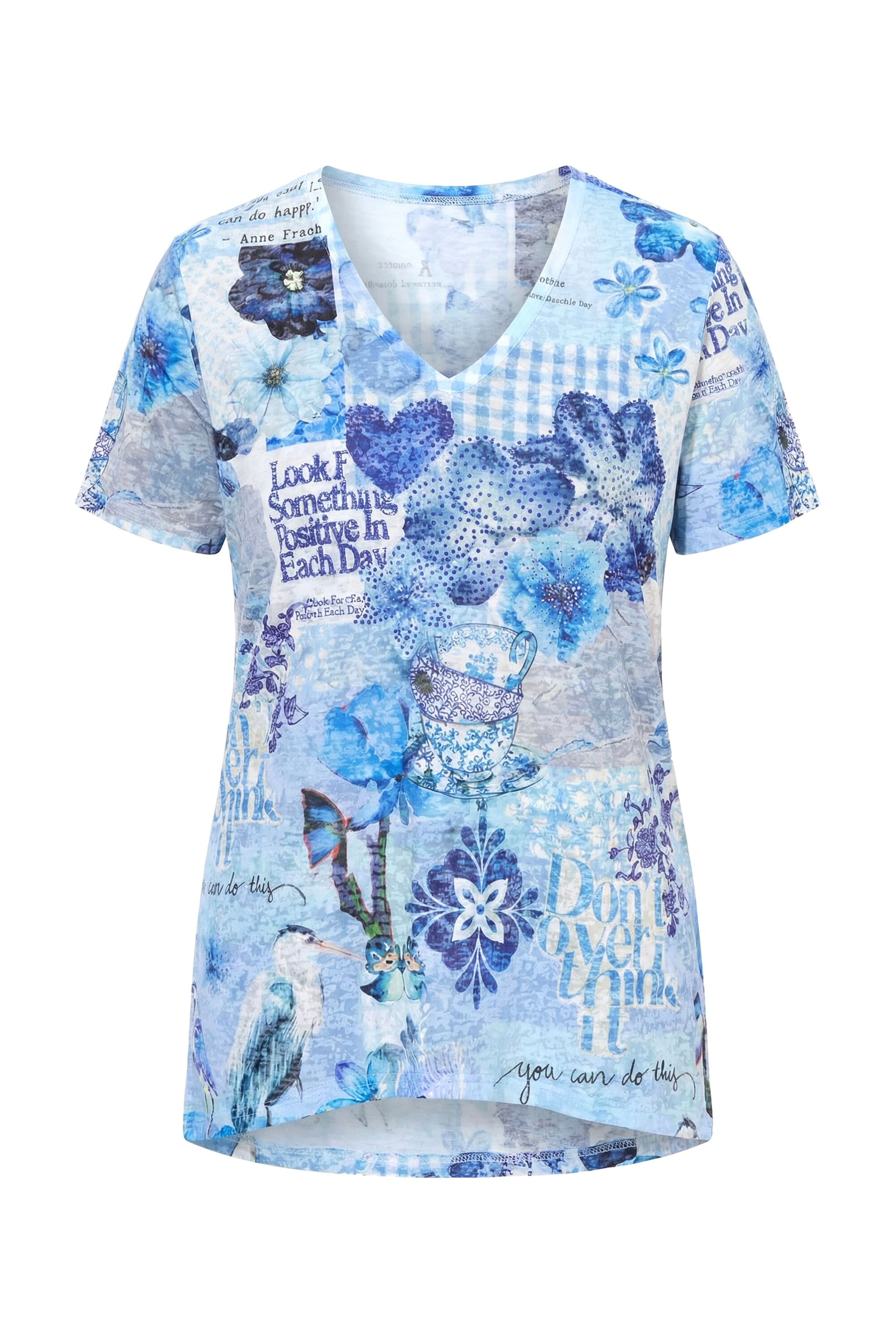 Angel of Style Shirt in Blau: Vorderseite