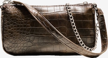 Sac bandoulière Bershka en marron : devant