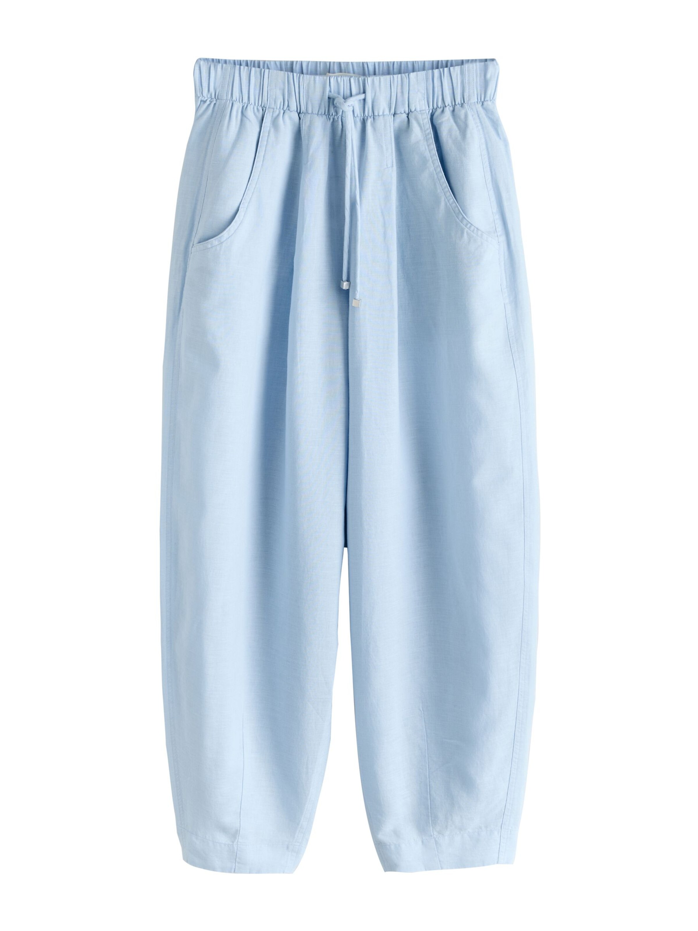 Next Pleat-front trousers in Blue: front