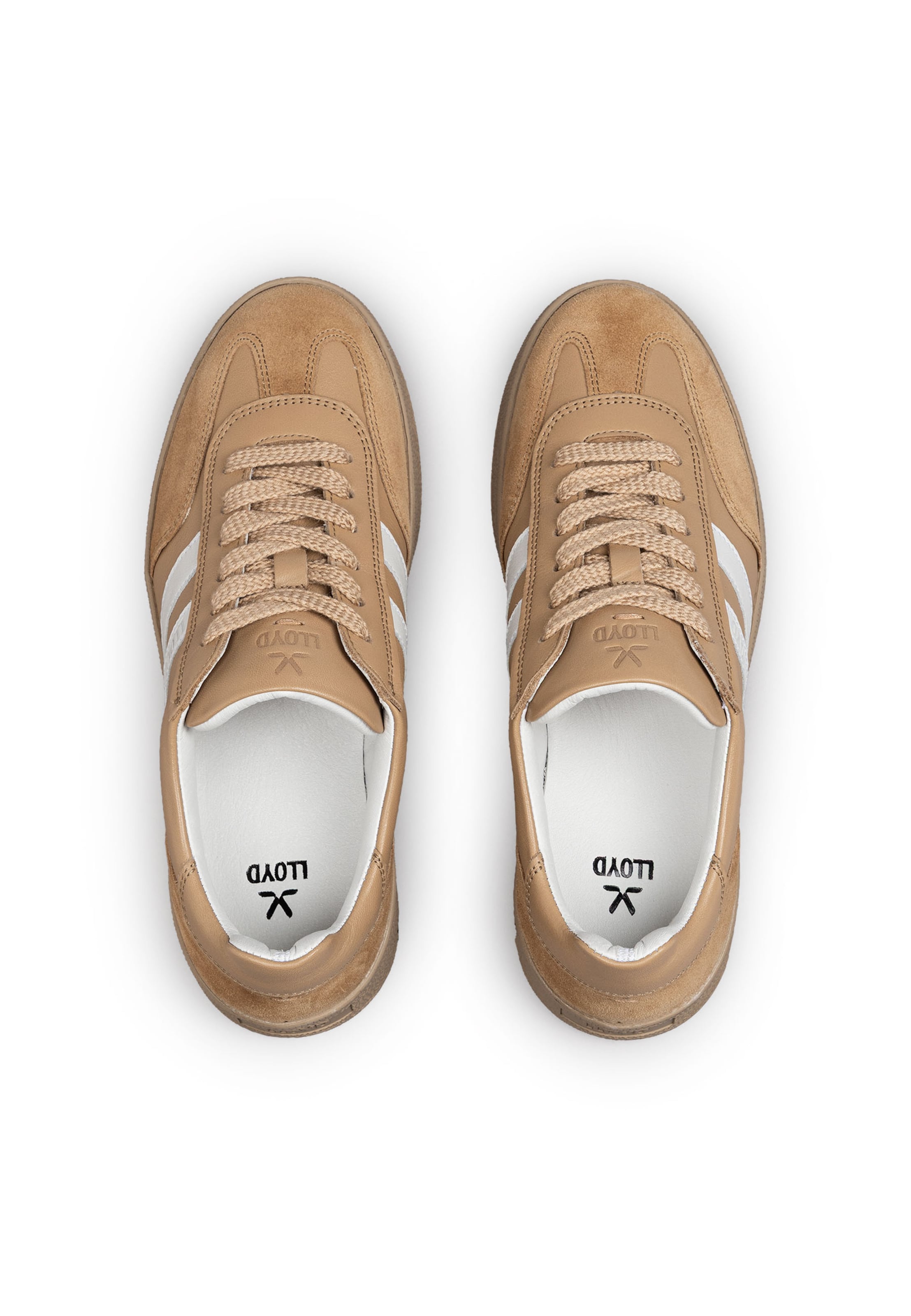 Baskets hautes LLOYD en beige