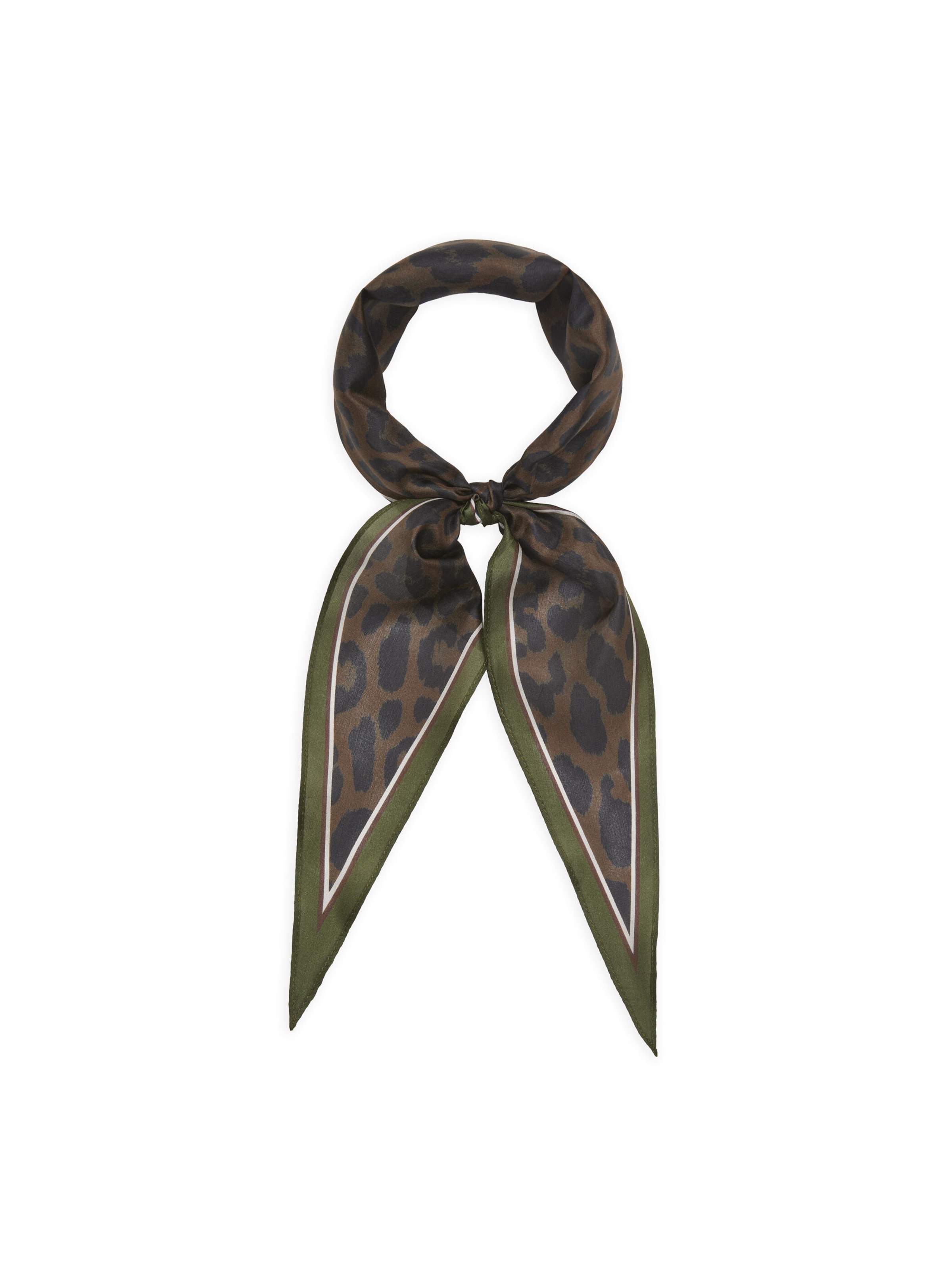 CODELLO Shawl in Brown: front