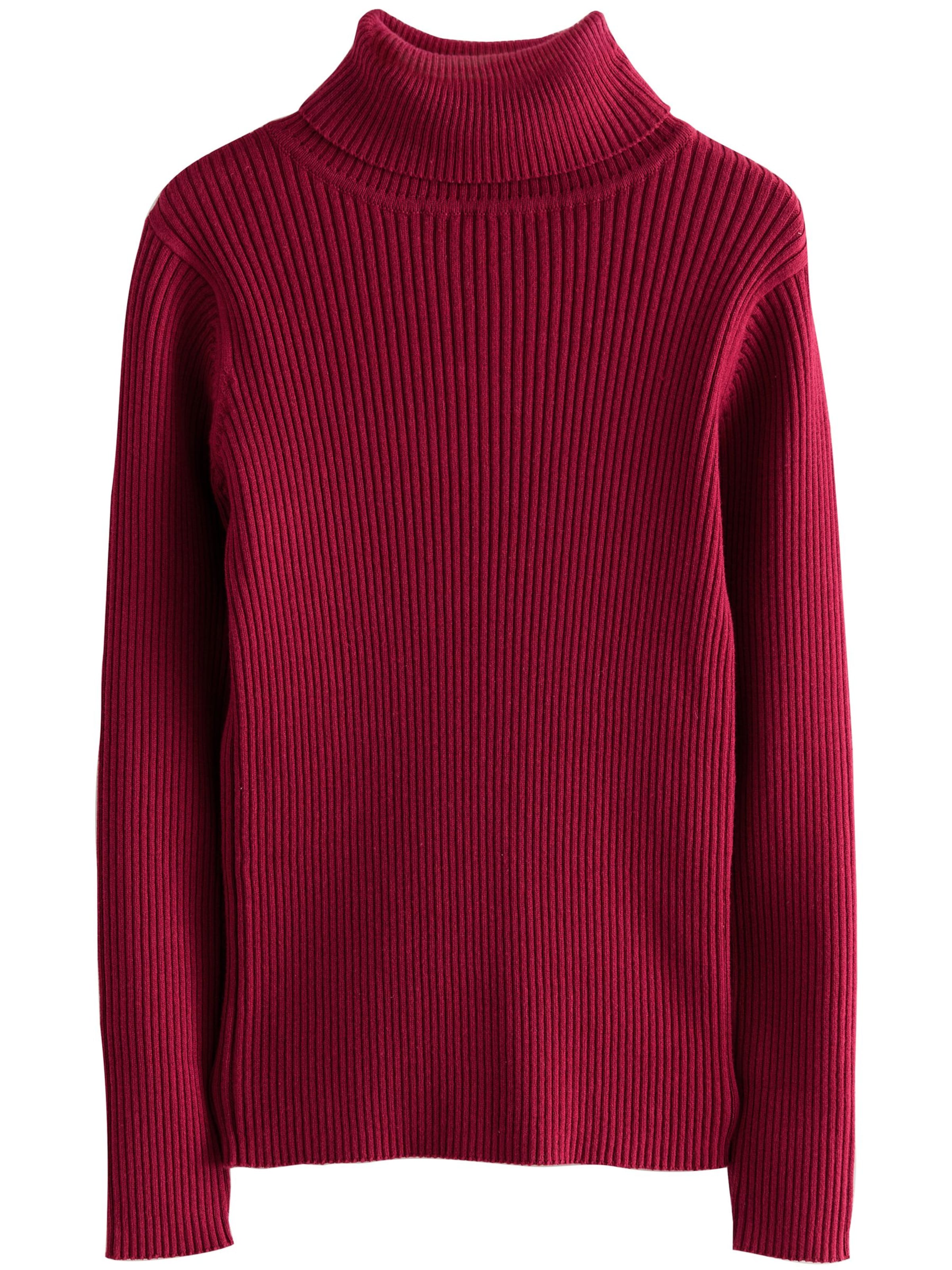 Next Pullover i rød: forside