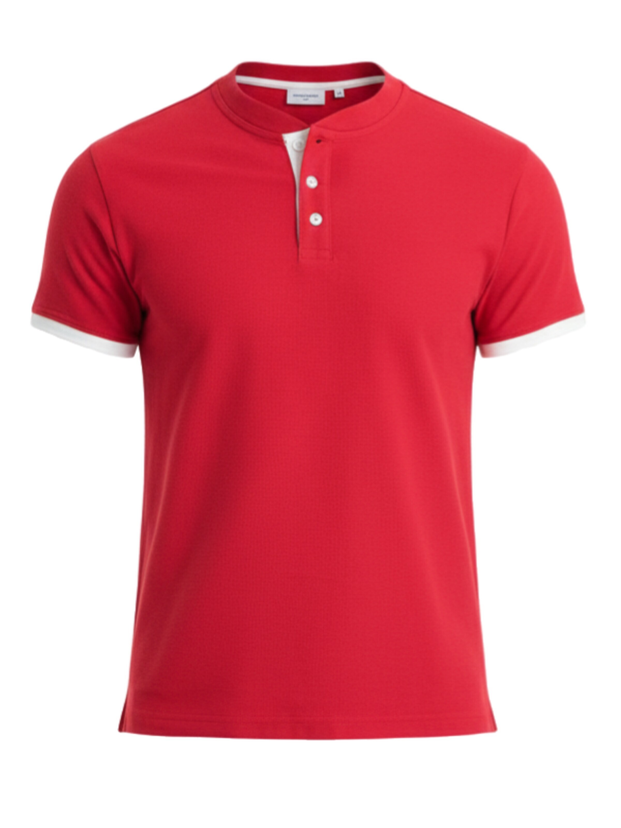 Ombre Shirt in Red: front