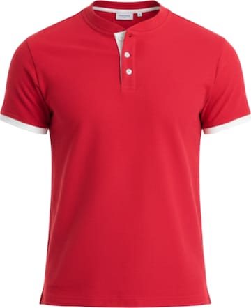 Ombre Shirt in Red: front