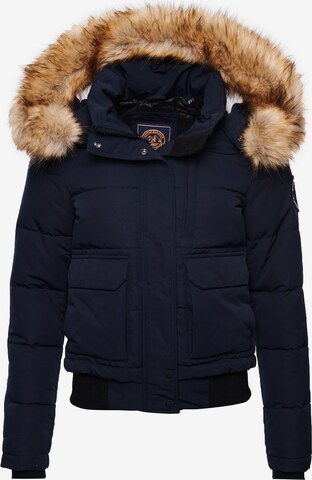 Blozend Surrey Kilimanjaro Superdry Winterjas 'Everest' in Marine | ABOUT YOU