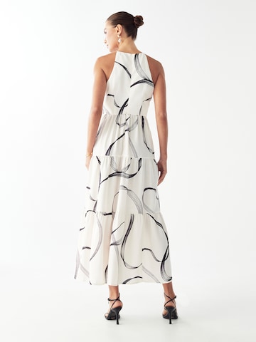 Willa - Vestido 'Aquila' en blanco: atrás