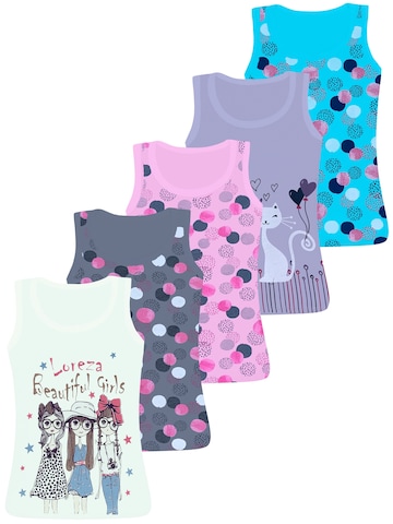 LOREZA Unterhemd 'Mädchen Unterhemden Joleen'‌‌‌‌‌ in Mischfarben: Vorderseite