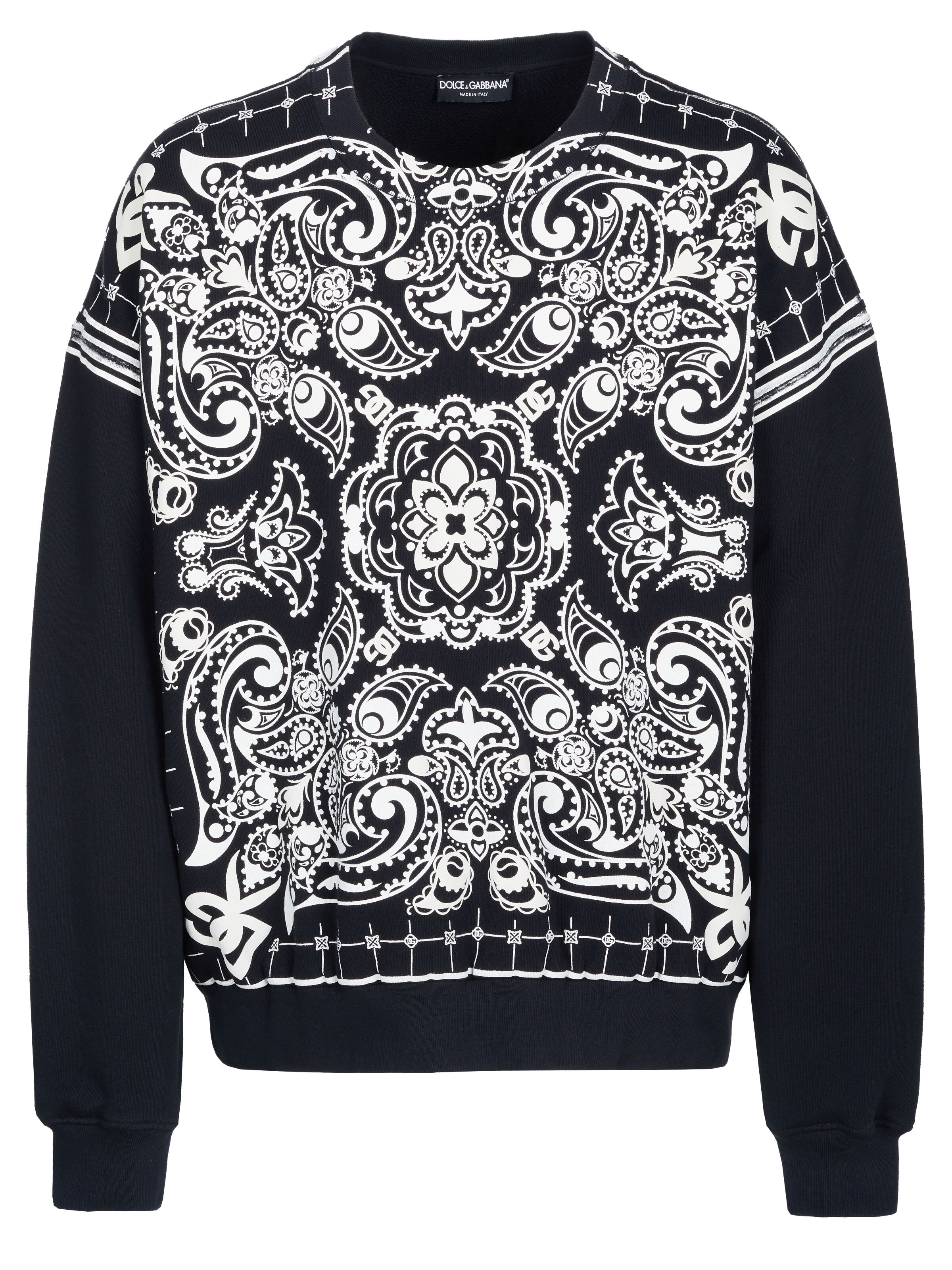 DOLCE & GABBANA Sweatshirt‌‌‌‌‌‌‌ in L-XL in schwarz, Produktansicht