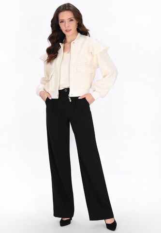 Veste mi-saison faina en blanc