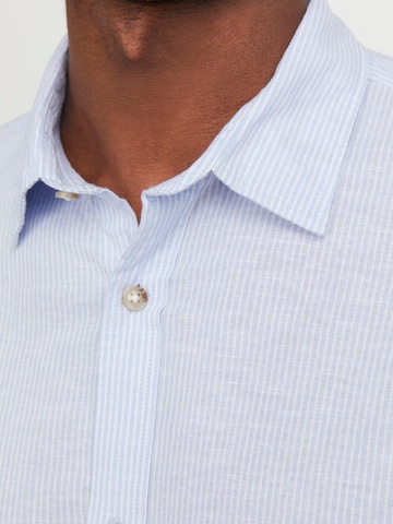 JACK & JONES Regular fit Button Up Shirt 'Summer' in Blue