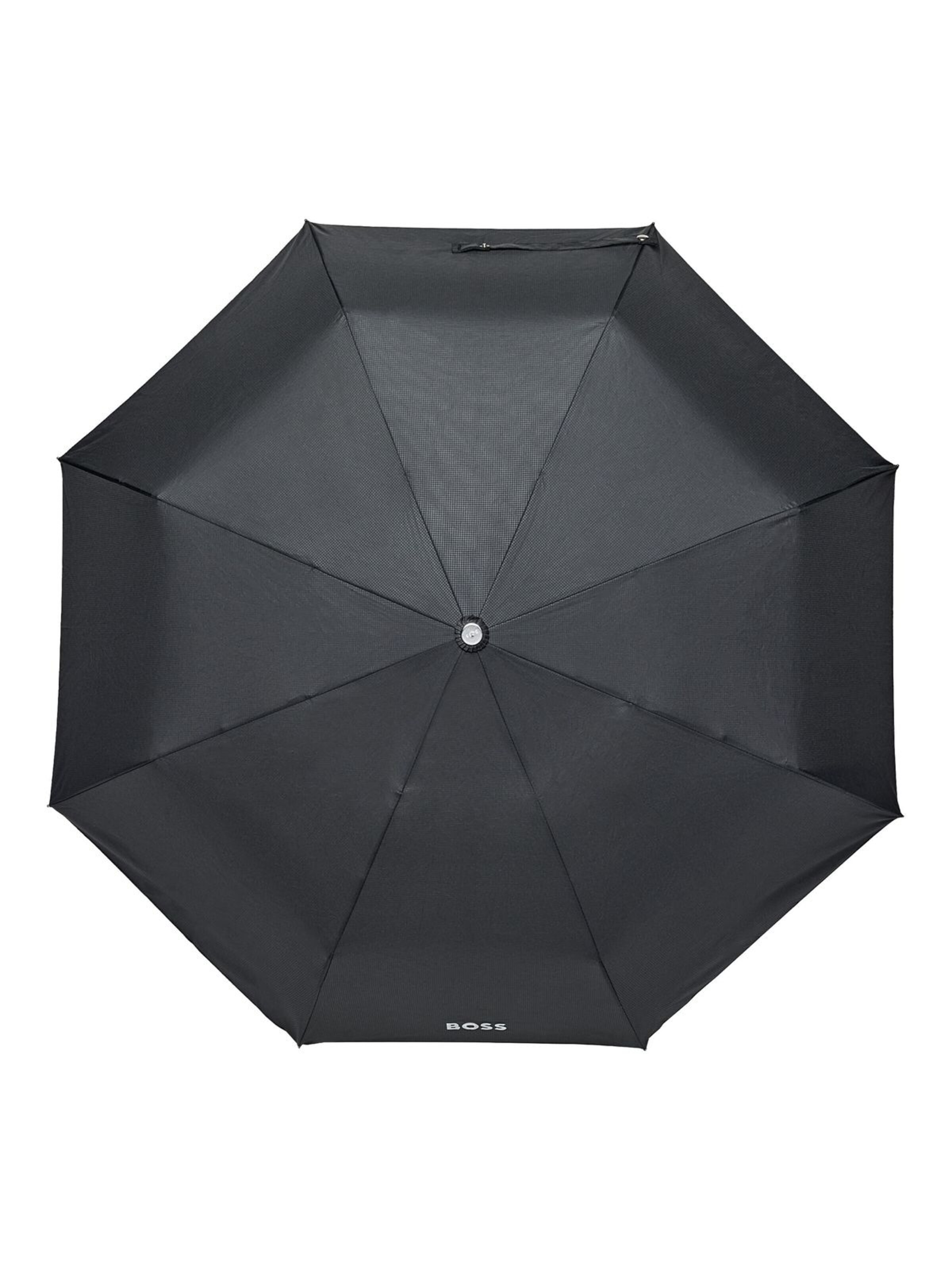 BOSS Paraplu 'Pocket umbrella Loop' in Zwart