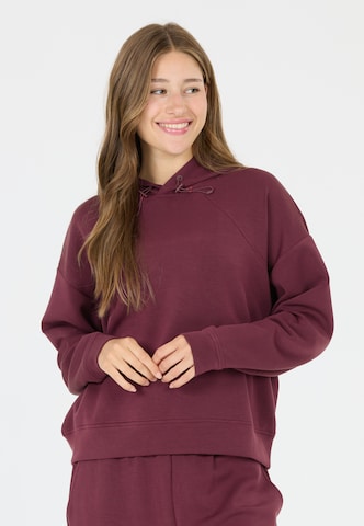 ENDURANCE Sweatshirt 'Jade' in Rot: Vorderseite