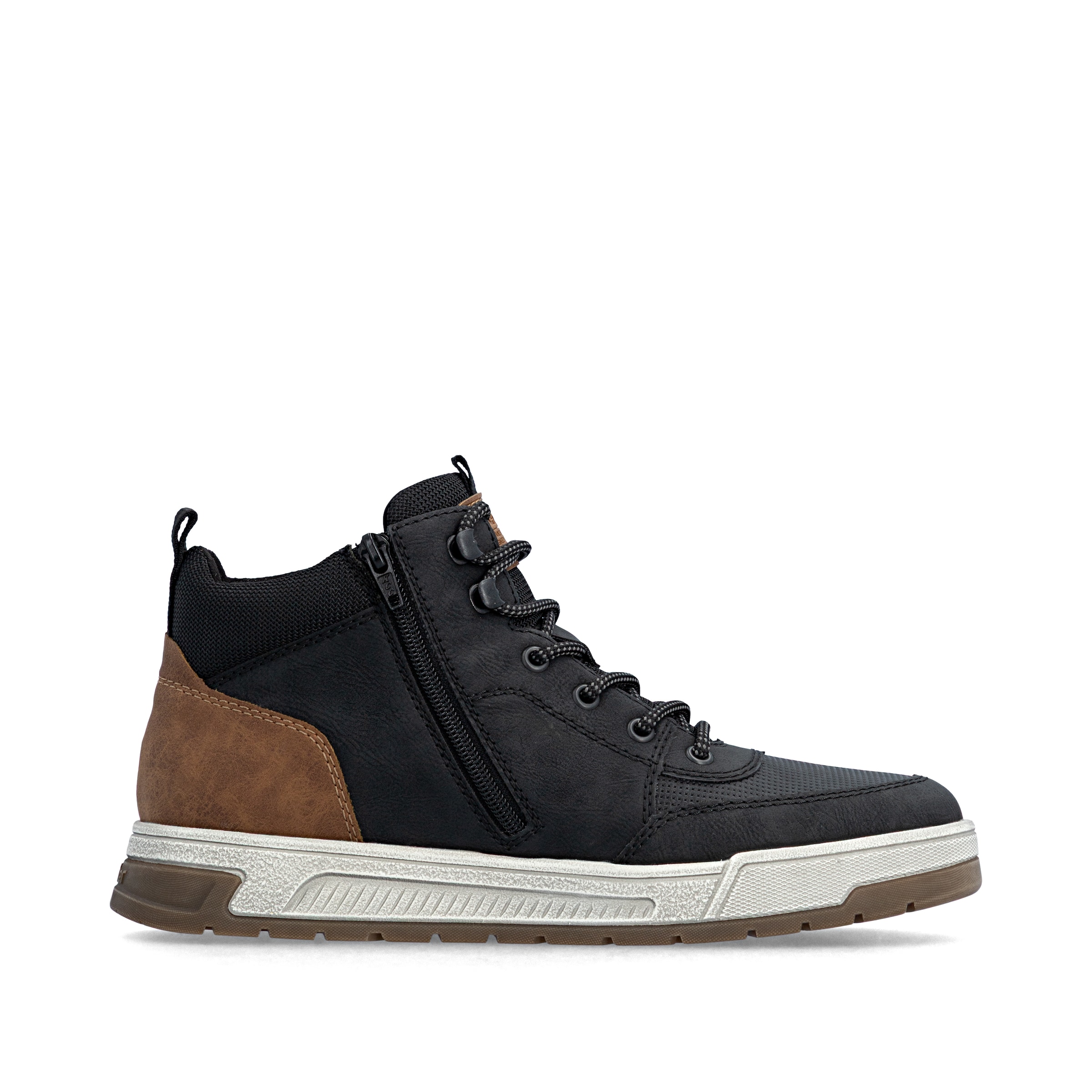 Sneaker alta di Rieker in nero