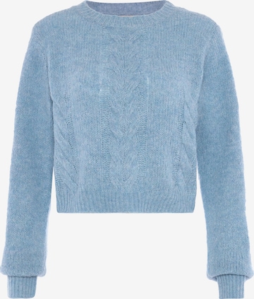 Jalene Sweater in Blue: front