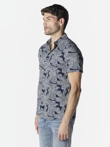 KOROSHI - Ajuste regular Camisa en azul