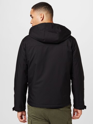 JACK & JONES Prechodná bunda 'ABEL' - Čierna