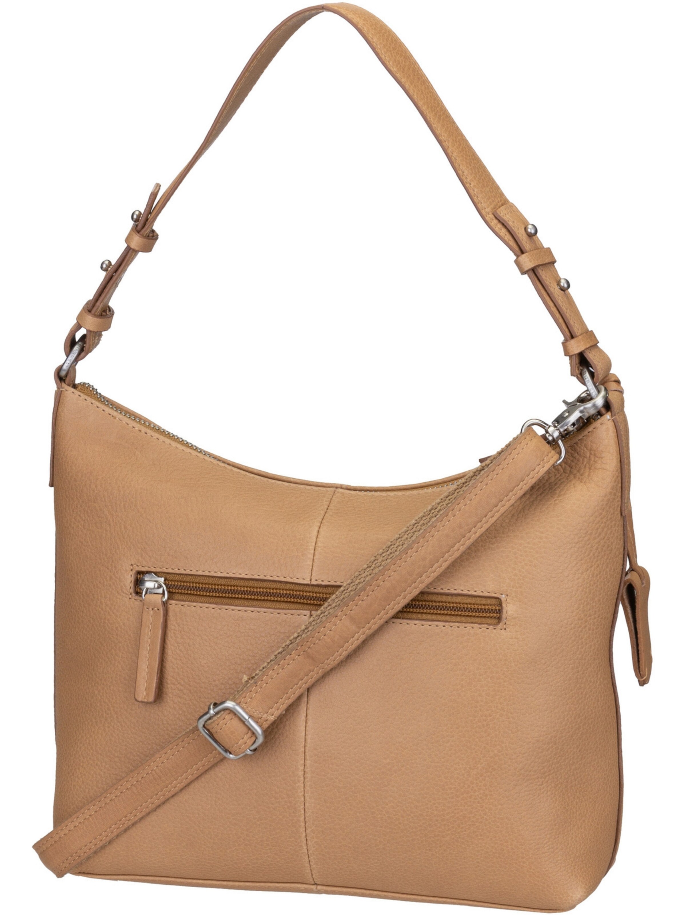Burkely Schultertasche 'Soft Skylar 1000337' in Beige