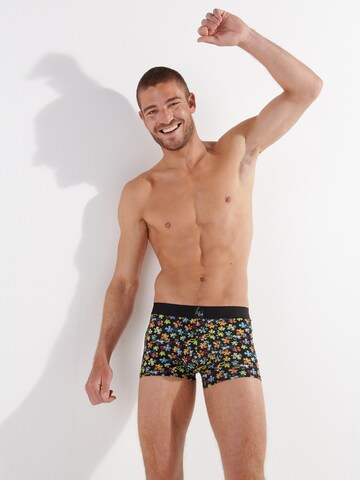 HOM Boxershorts 'Puzzled Love' in Schwarz