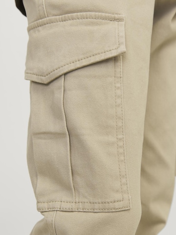 Jack & Jones Junior Slimfit Spodnie 'Maro' w kolorze beżowy