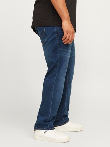 Jack & Jones Plus Regular Jeans 'JJIMIKE JJICON' in Blau