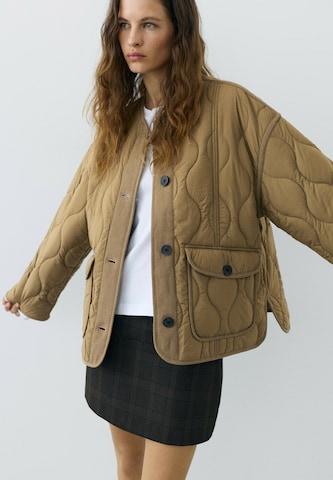 Veste mi-saison Pull&Bear en vert
