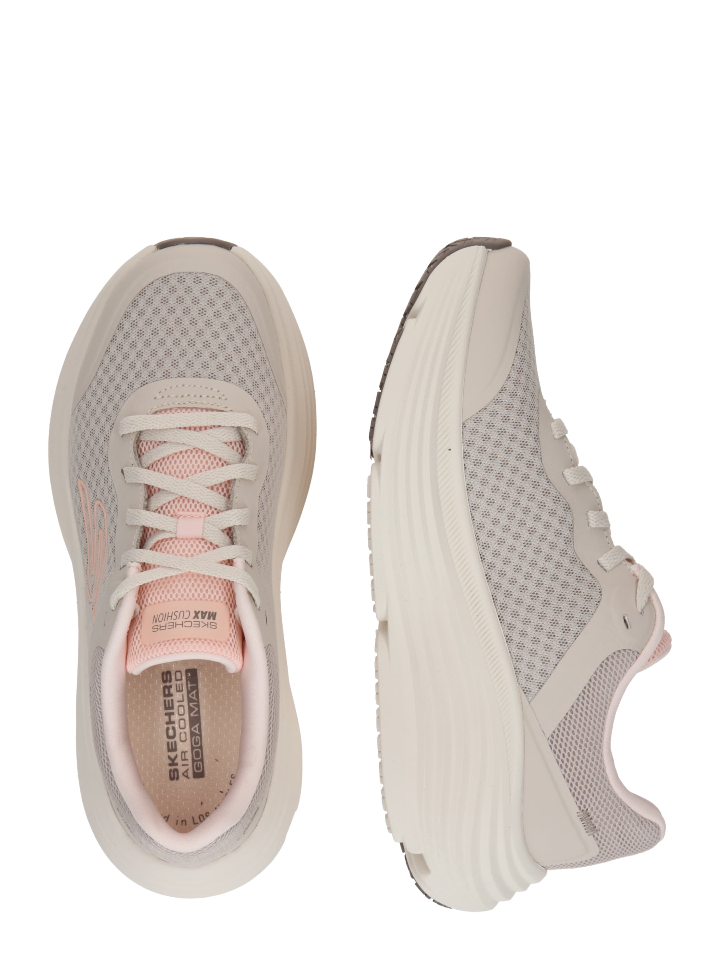 SKECHERS Running shoe 'MAX CUSHIONING ENDEAVOUR' in Beige