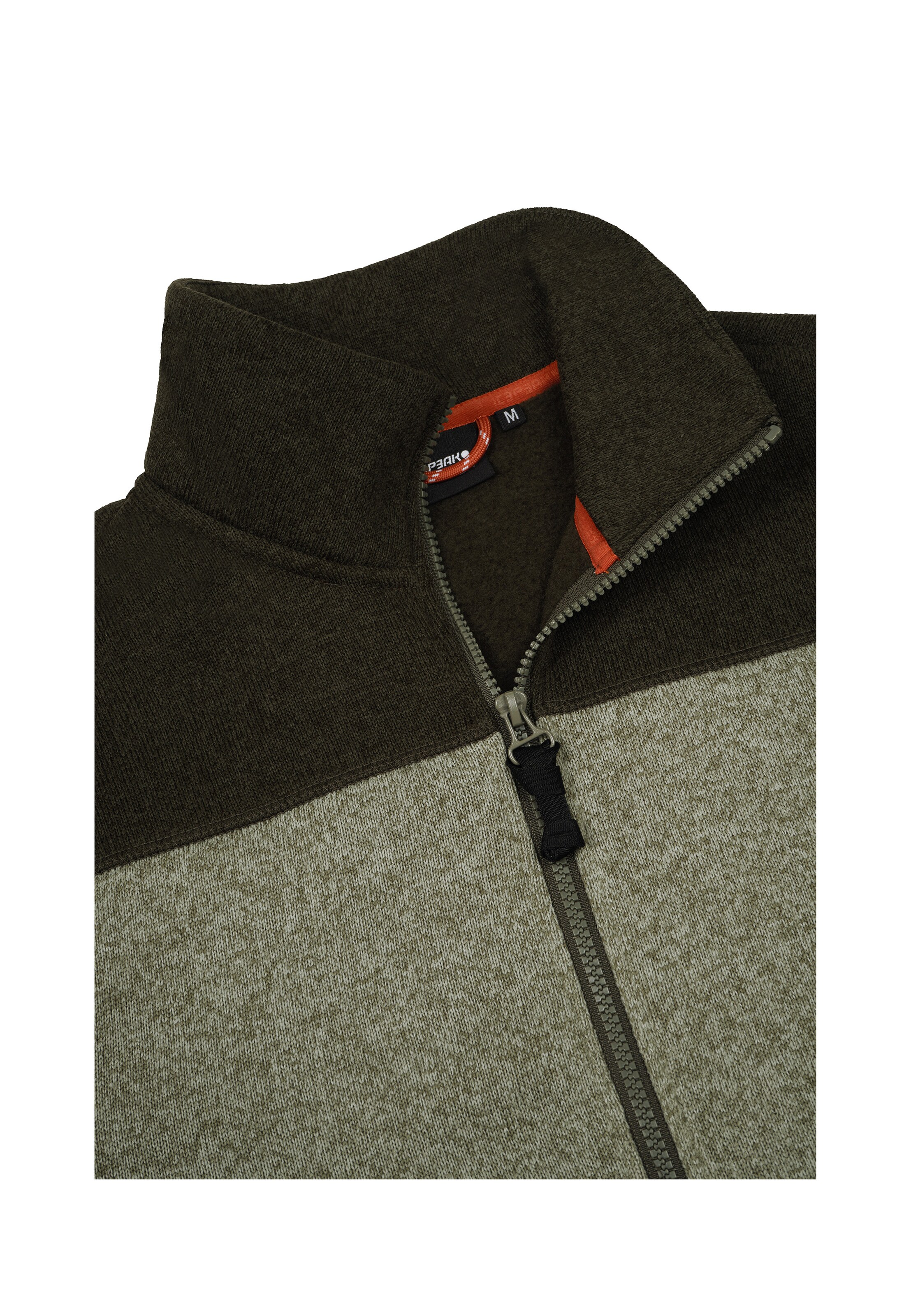 ICEPEAK Athletic Fleece Jacket in Green