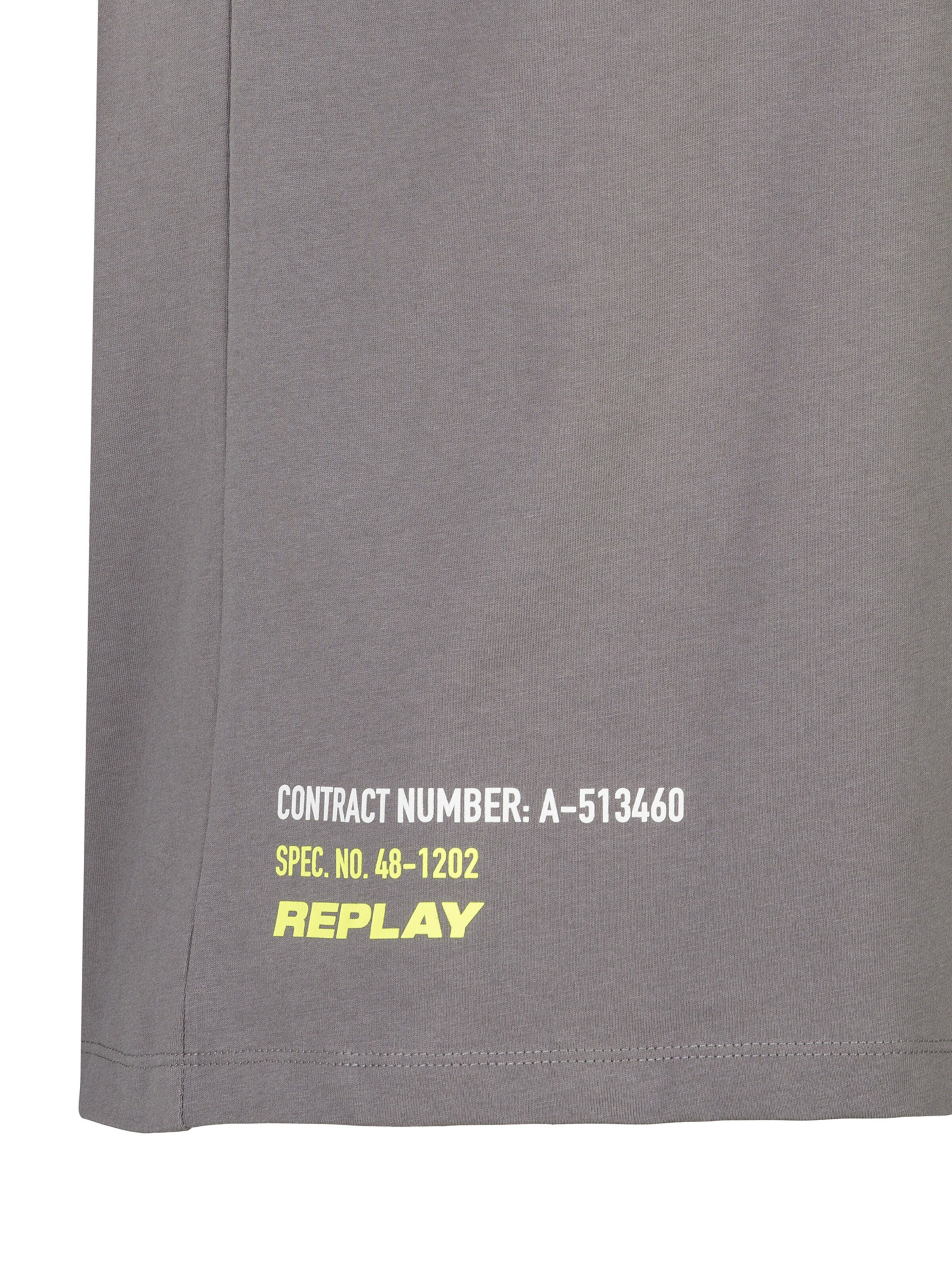 REPLAY Shirt in Grijs