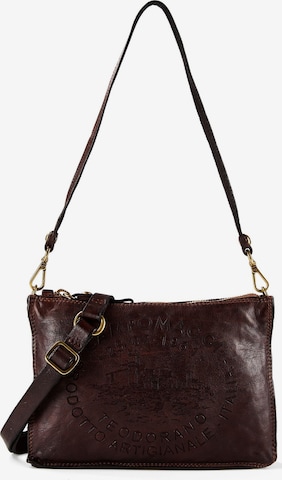 Campomaggi Shoulder Bag 'Asteria' in Brown: front