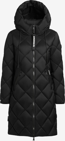 khujo Winter coat 'Linda' in Black: front