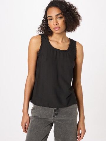 PIECES Top 'VERA' in Black: front