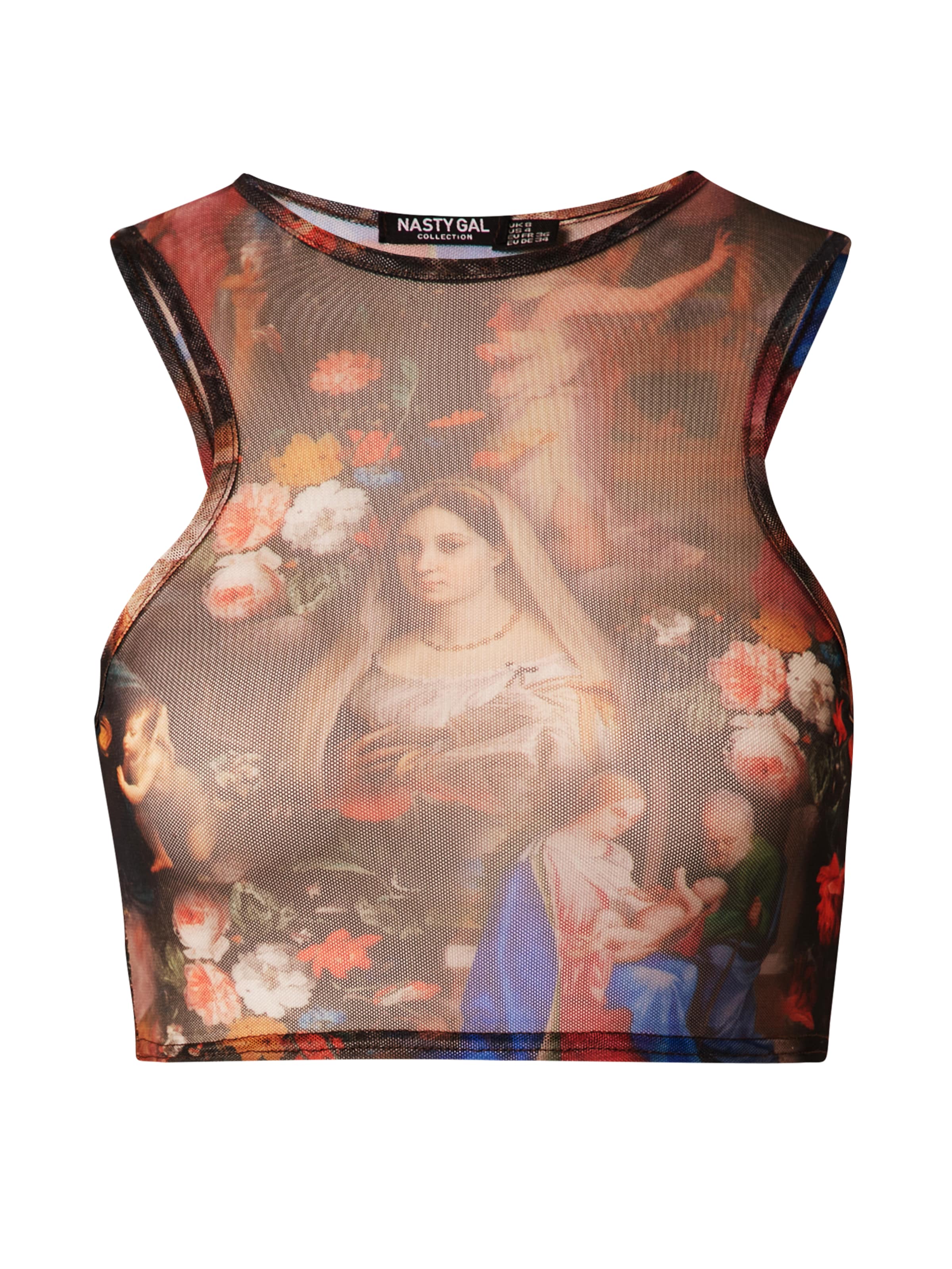 Nasty Gal Topp i blandade färger: framsida