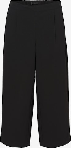 Vero Moda Curve Pleat-Front Pants 'Cookie' in Black: front