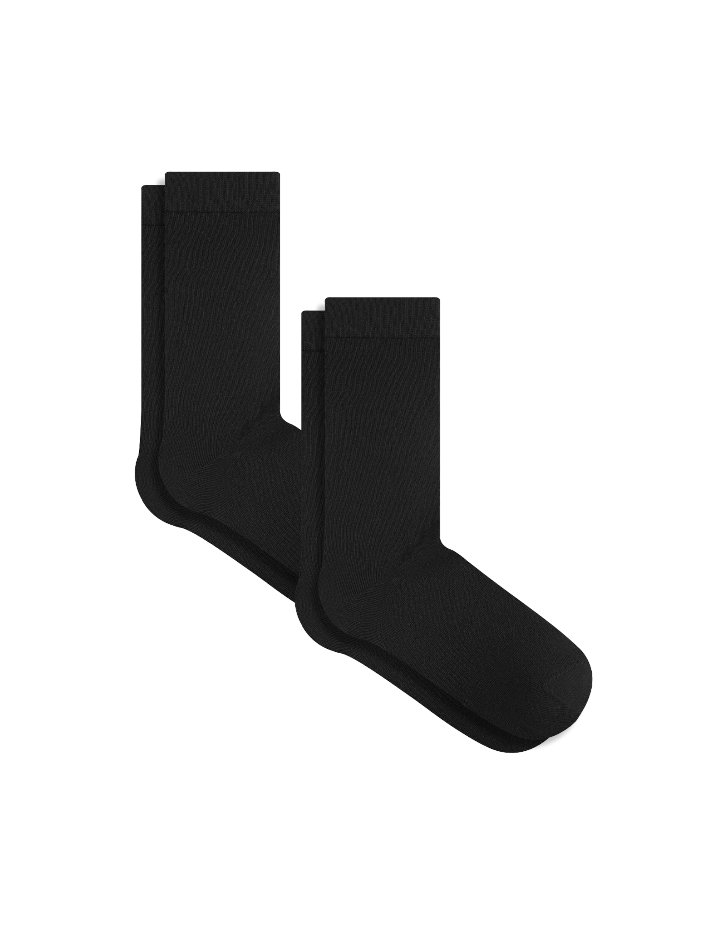 Albero Natur Socken‌‌‌‌ in Schwarz: Vorderseite