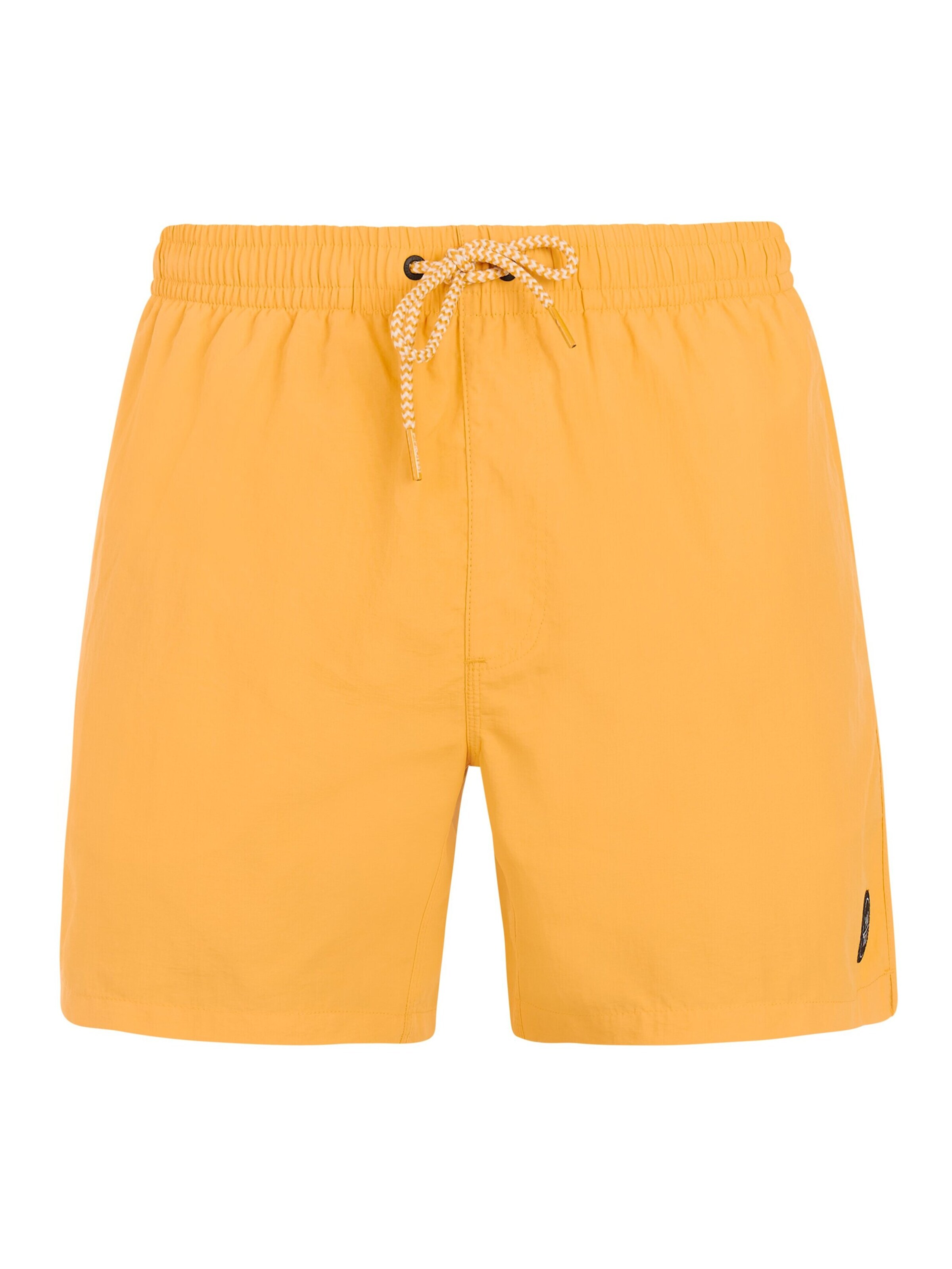 Shorts de bain 'Faster' PROTEST en jaune : devant