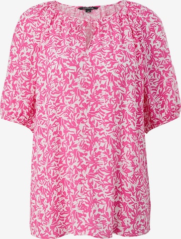 COMMA Blouse in Roze: voorkant