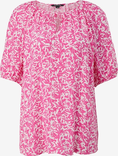 COMMA Bluse in pitaya / weiß, Produktansicht