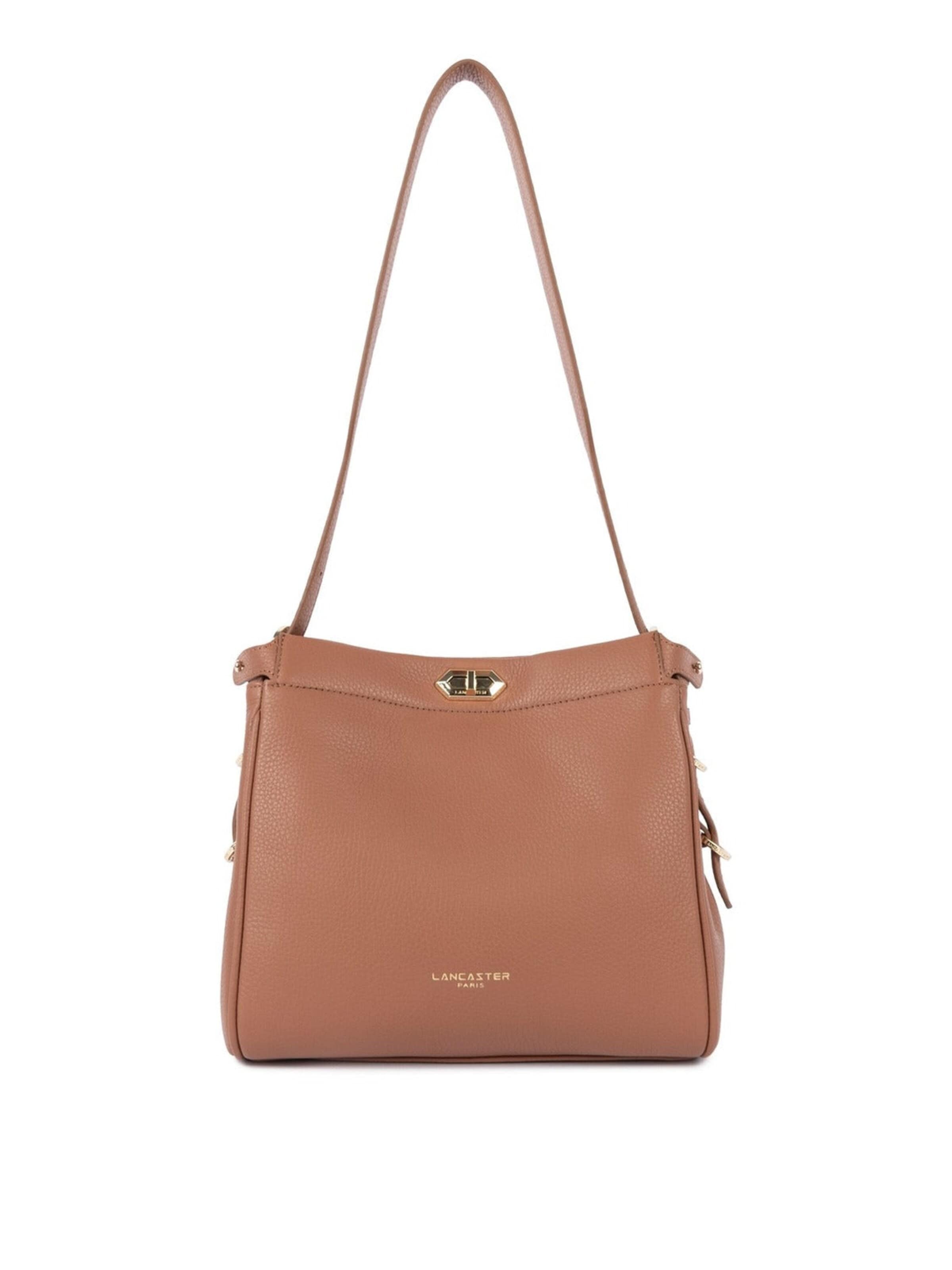 Borsa a spalla 'Lady ROMY' di LANCASTER Paris in marrone: frontale