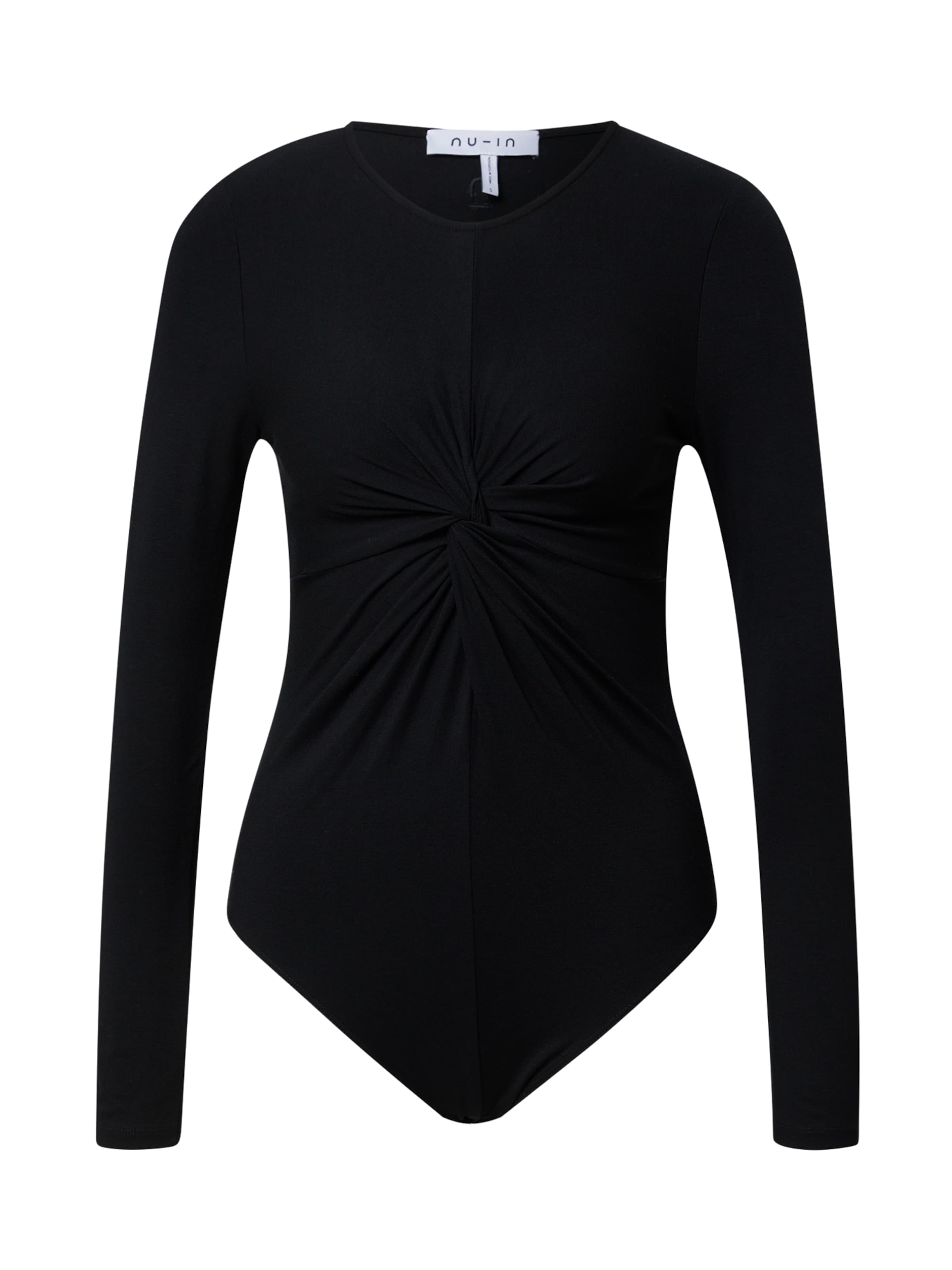 NU-IN Shirtbody in schwarz, Produktansicht