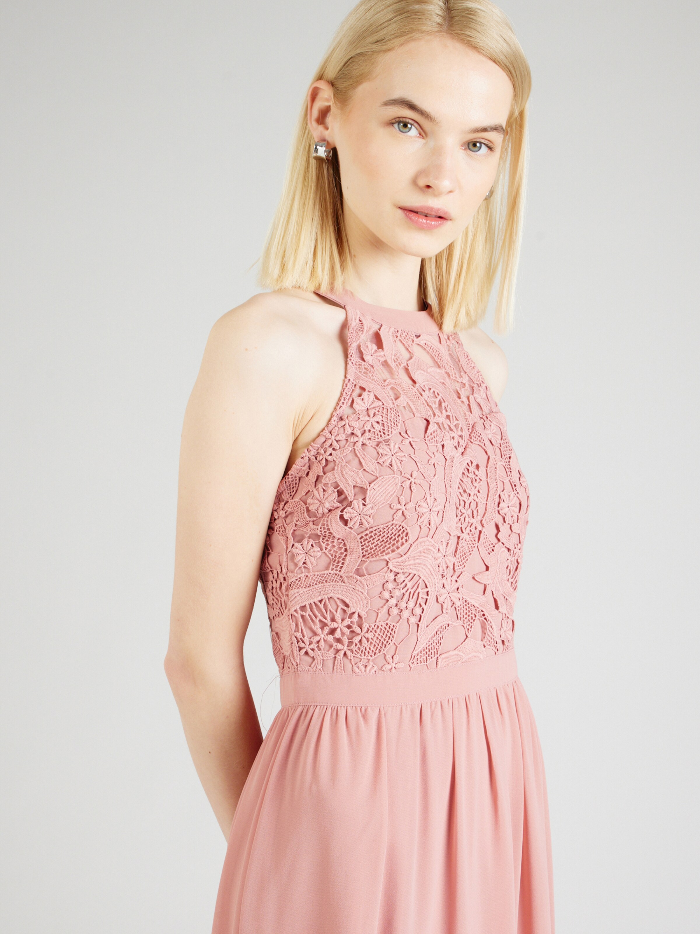 Lipsy Evening dress in Dusky Pink ABOUT YOU