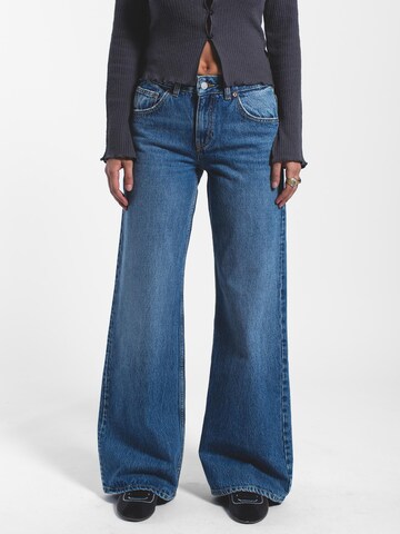 Dr. Denim Regular Jeans 'Rhue Low Wide Jeans' in Blue