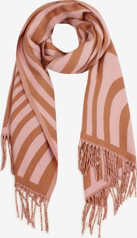 SAMAYA Scarf 'Goat' in Brown: front
