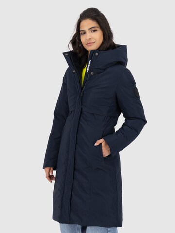 Alife and Kickin Between-seasons coat 'Carsyn' in Blue