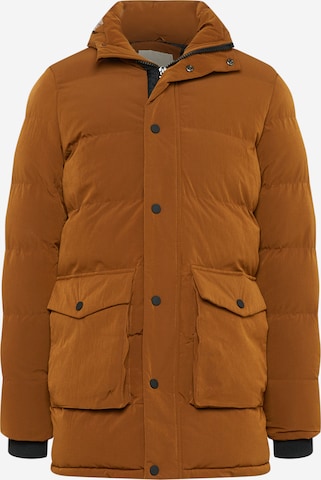 BLEND Winter Jacket in Bronze: front