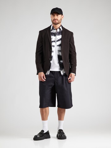 Karl Lagerfeld Regular fit Πουκάμισο σε μαύρο