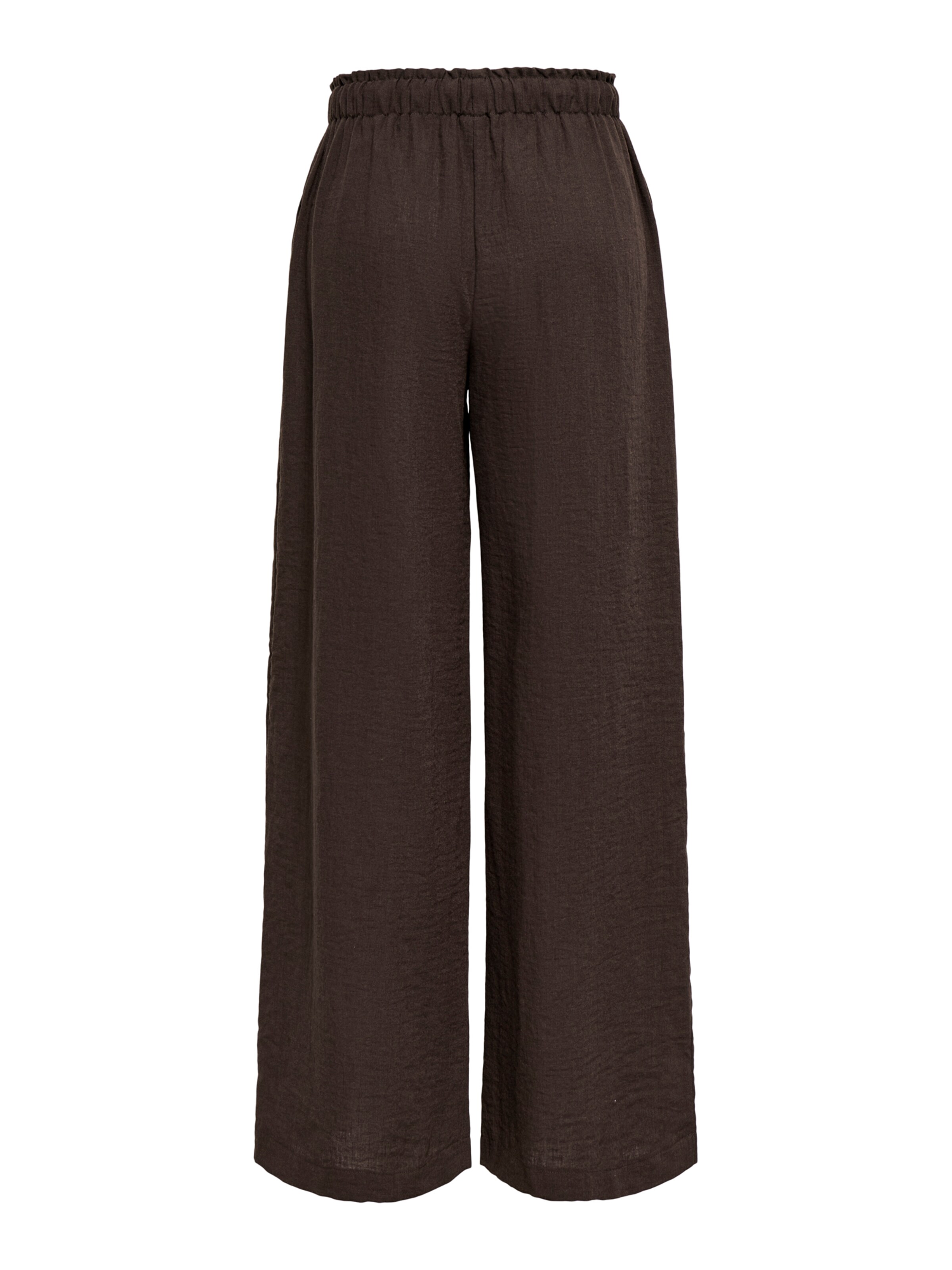 ONLY Wide leg Broek 'ONLEMMIA' in Bruin