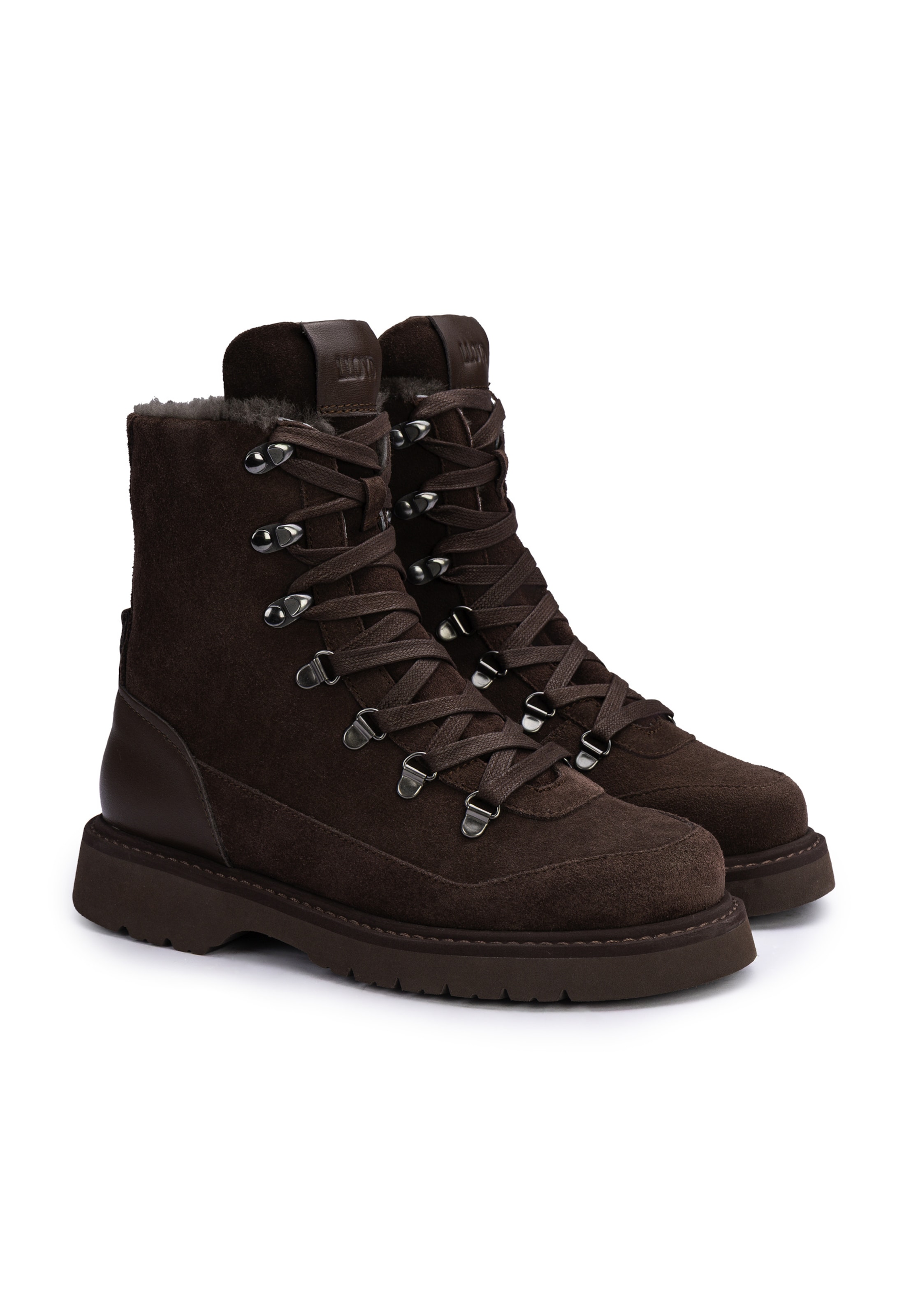 Bottes à lacets 'ALURA 345 L' LLOYD en marron