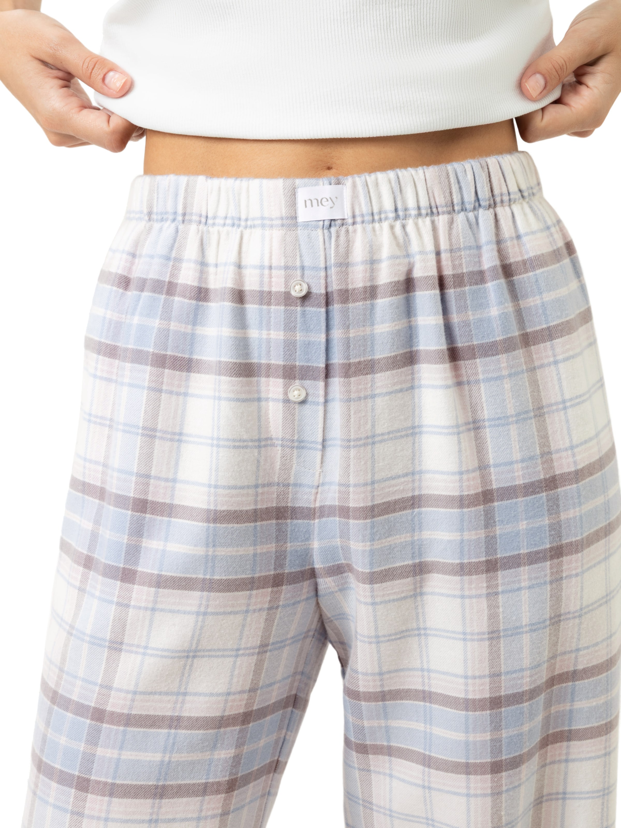 Pantalon de pyjama ' Winter Sleep ' Mey en bleu