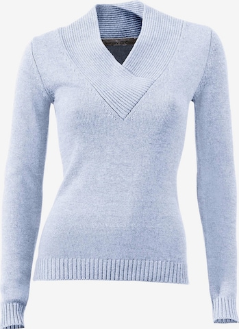 Linea Tesini by heine Sweater in Blue: front